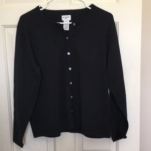 Always nice in a cardigan